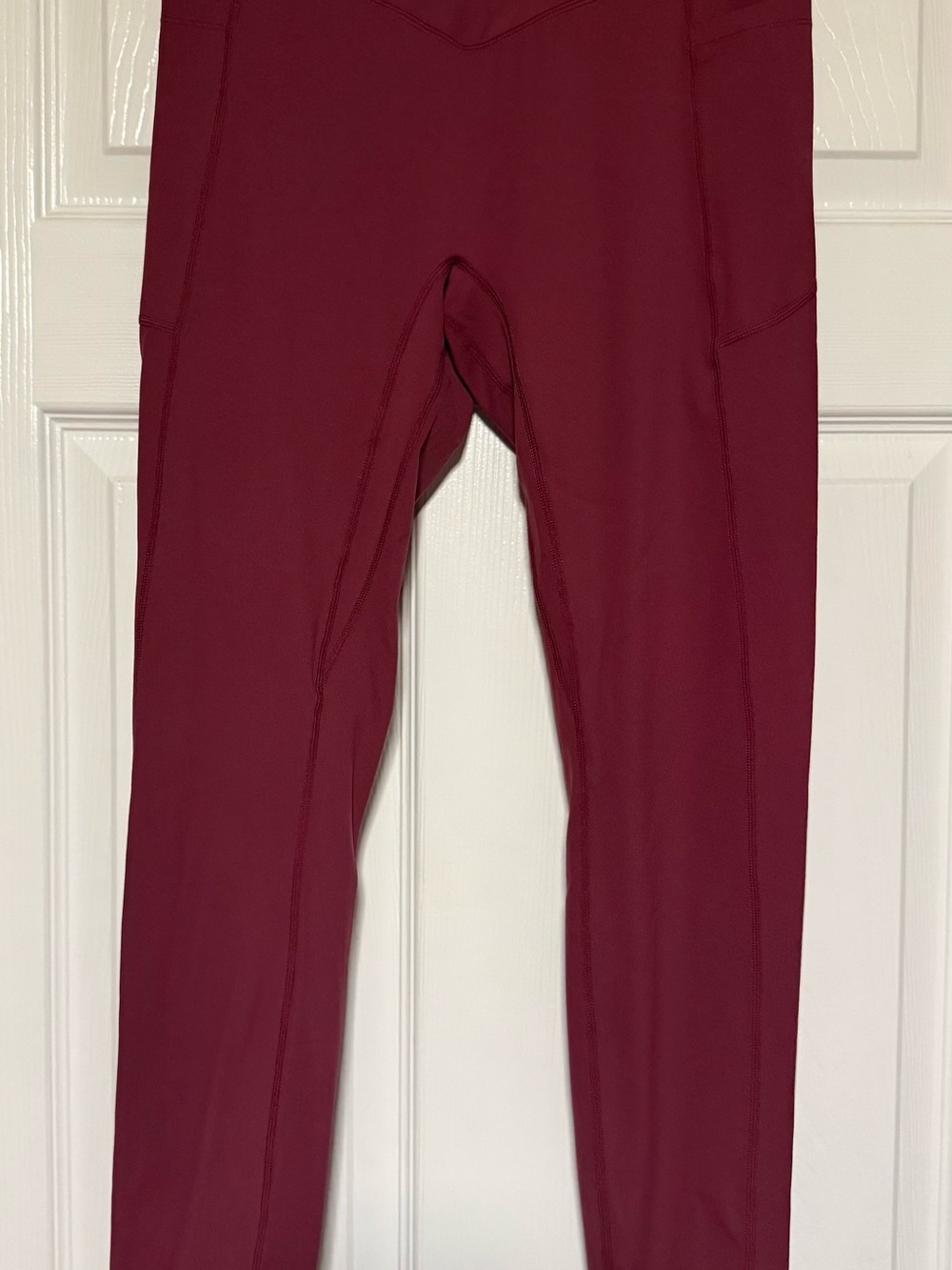Halara Burgundy Active Leggings